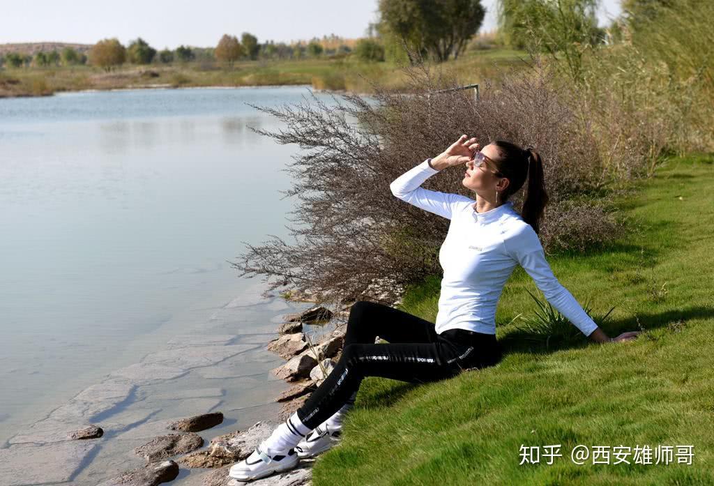 中卫市金沙岛风景区来了一拨国际美女俏佳丽