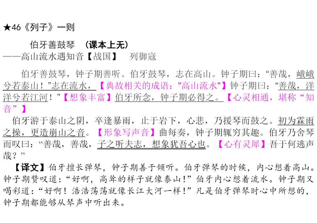 初中生必背古诗文整理汇总(附电子打印版),转给孩子寒假背起来! - 知乎
