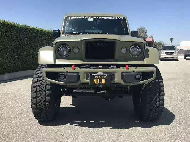 m715复古版牧马人这就是后来老孟的大蓝马近期越玩越野将为大家推送这