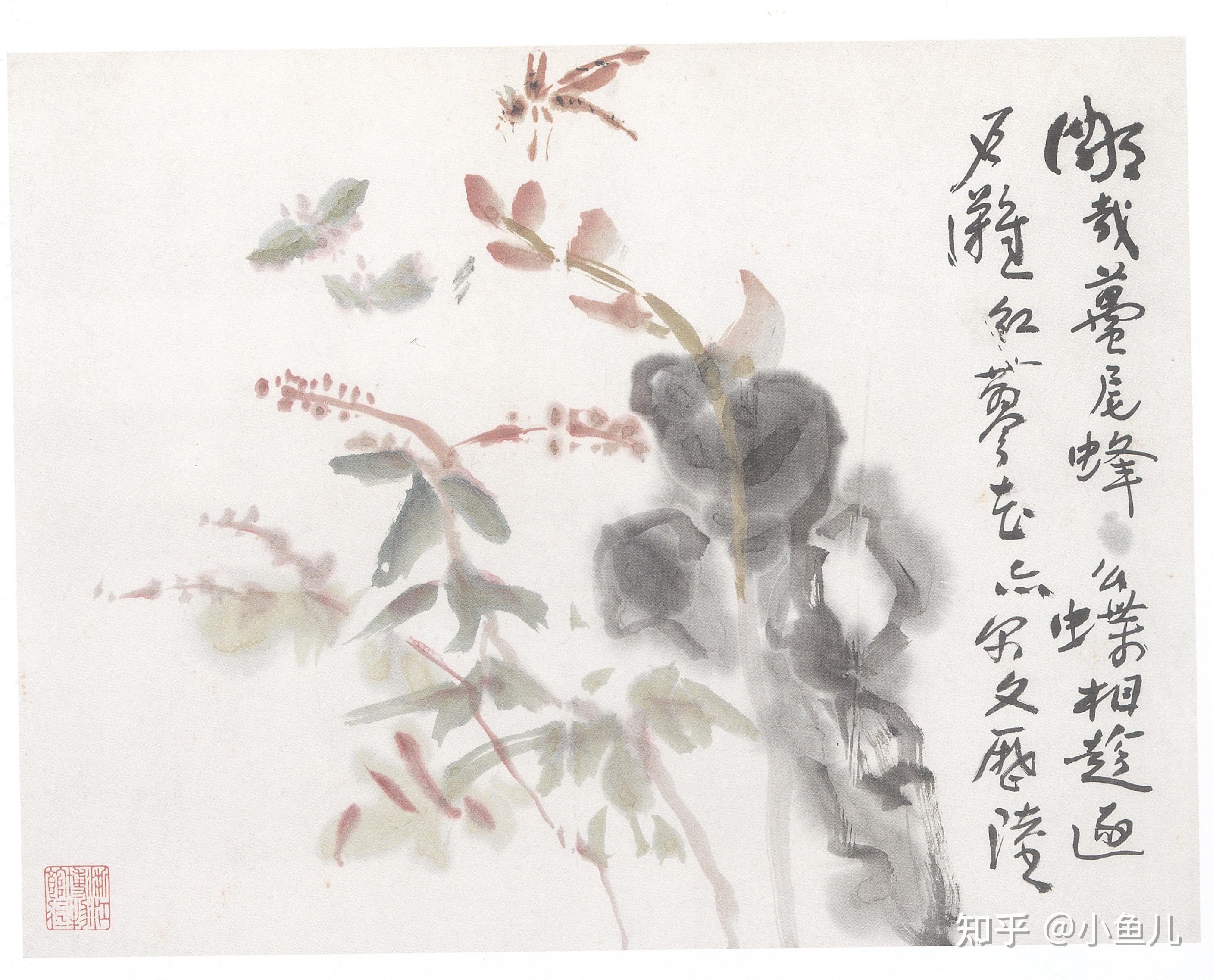 磨墨点春华 ——黄宾虹先生的花鸟画 - 知乎
