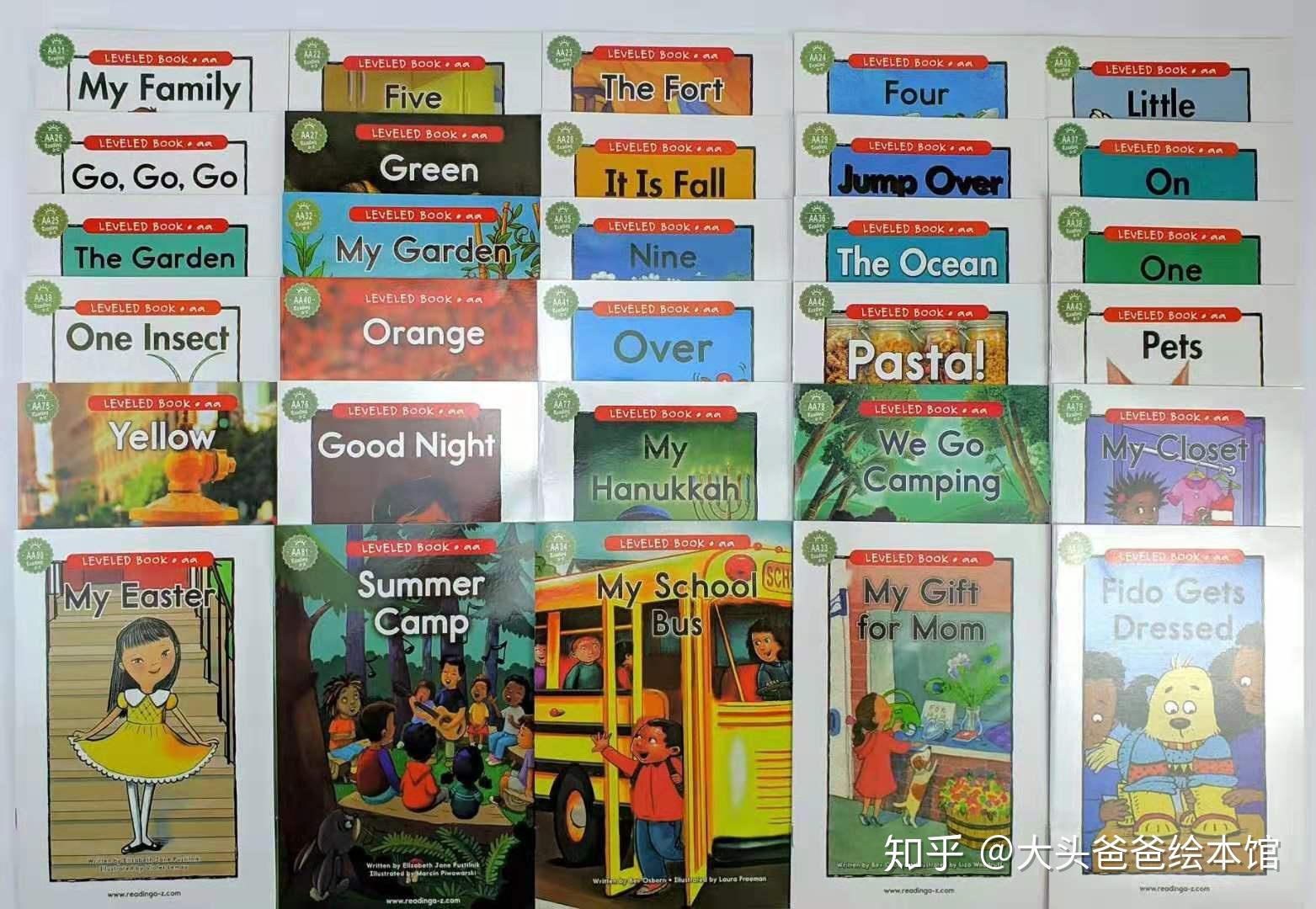 美国经典少儿英语分级读物raz