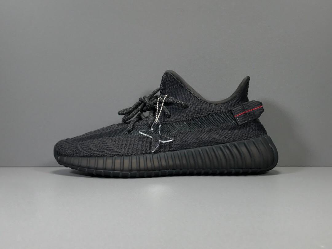 分享黑天使adidasyeezyboost350v2blackfu9006