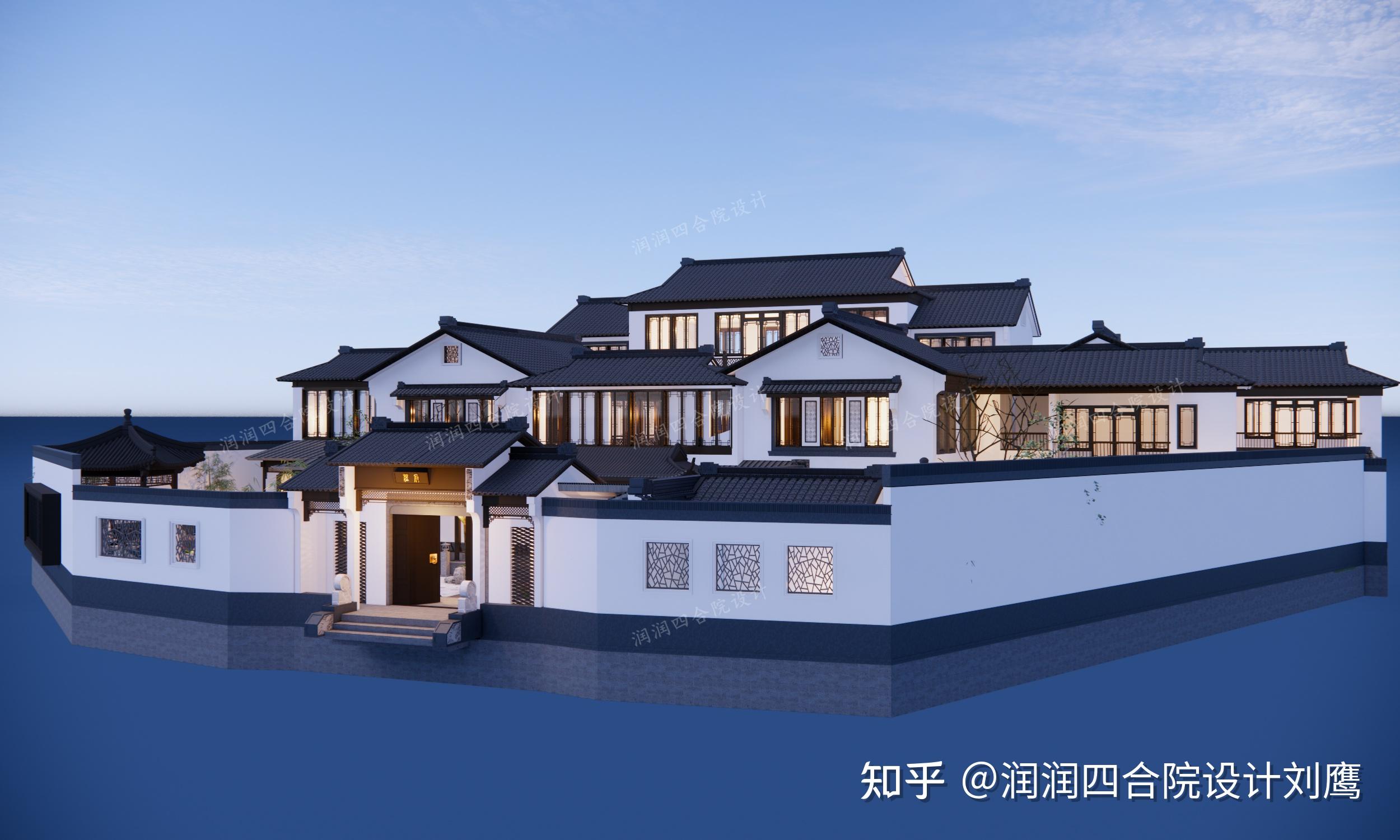 润润四合院设计刘鹰：传承苏式四合院大宅，连廊移步异景，9处小院各具风韵 - 知乎