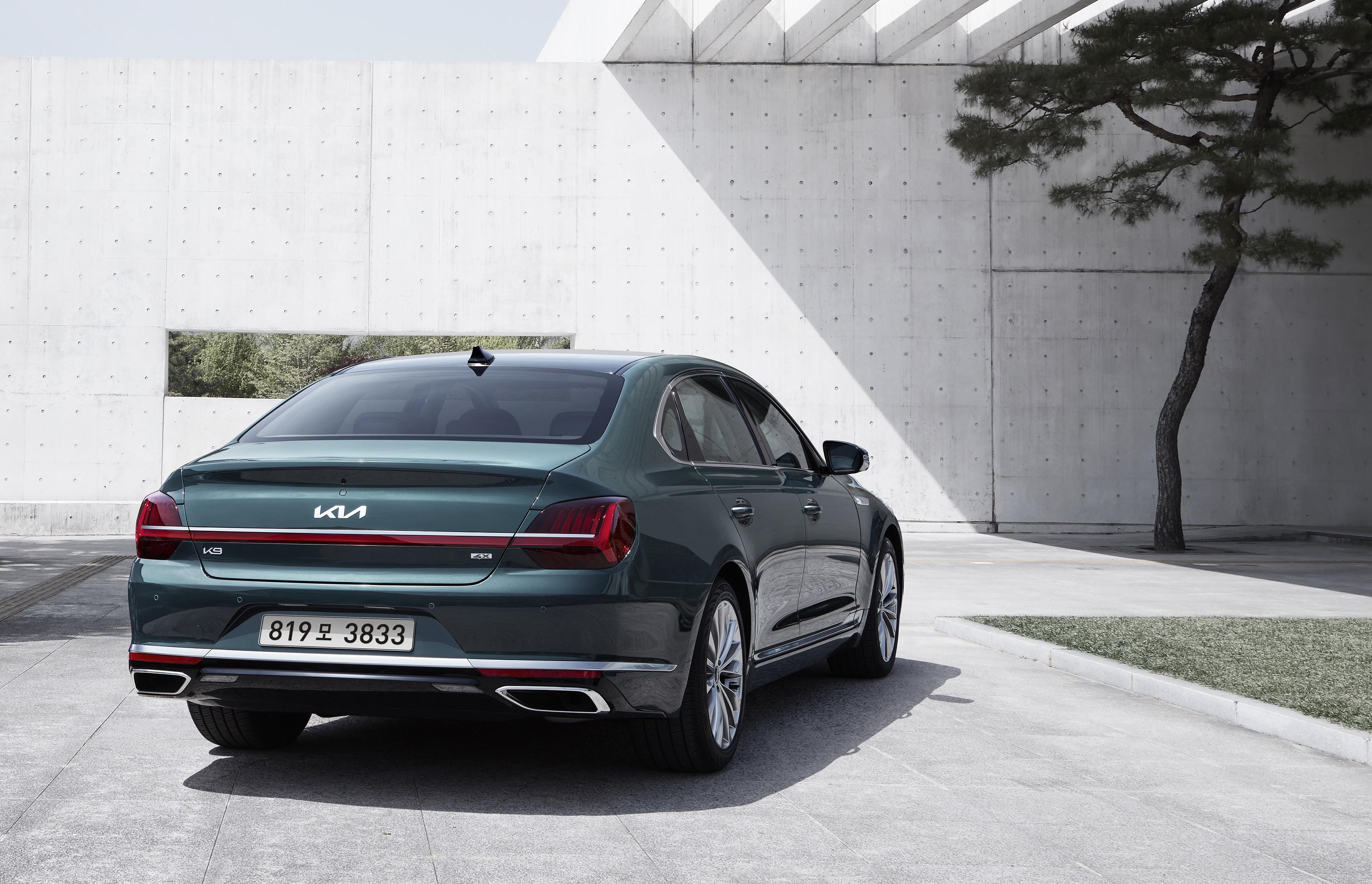 不一样的韩系车起亚新款全尺寸豪华轿车k9官图