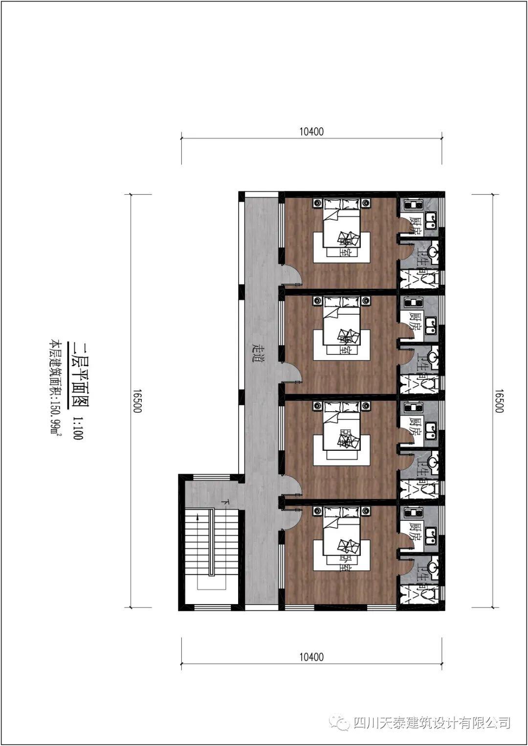 自建房民宿房间设计图图片