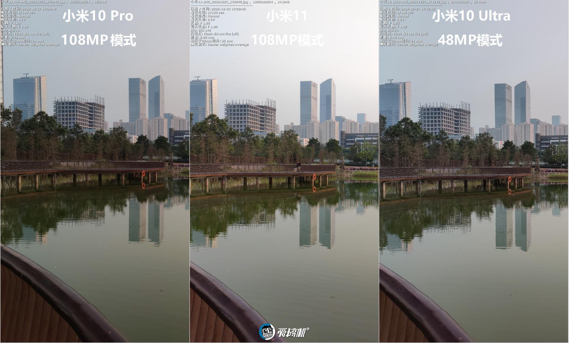 纯粹好奇小米11小米10ultra小米10pro拍照对比