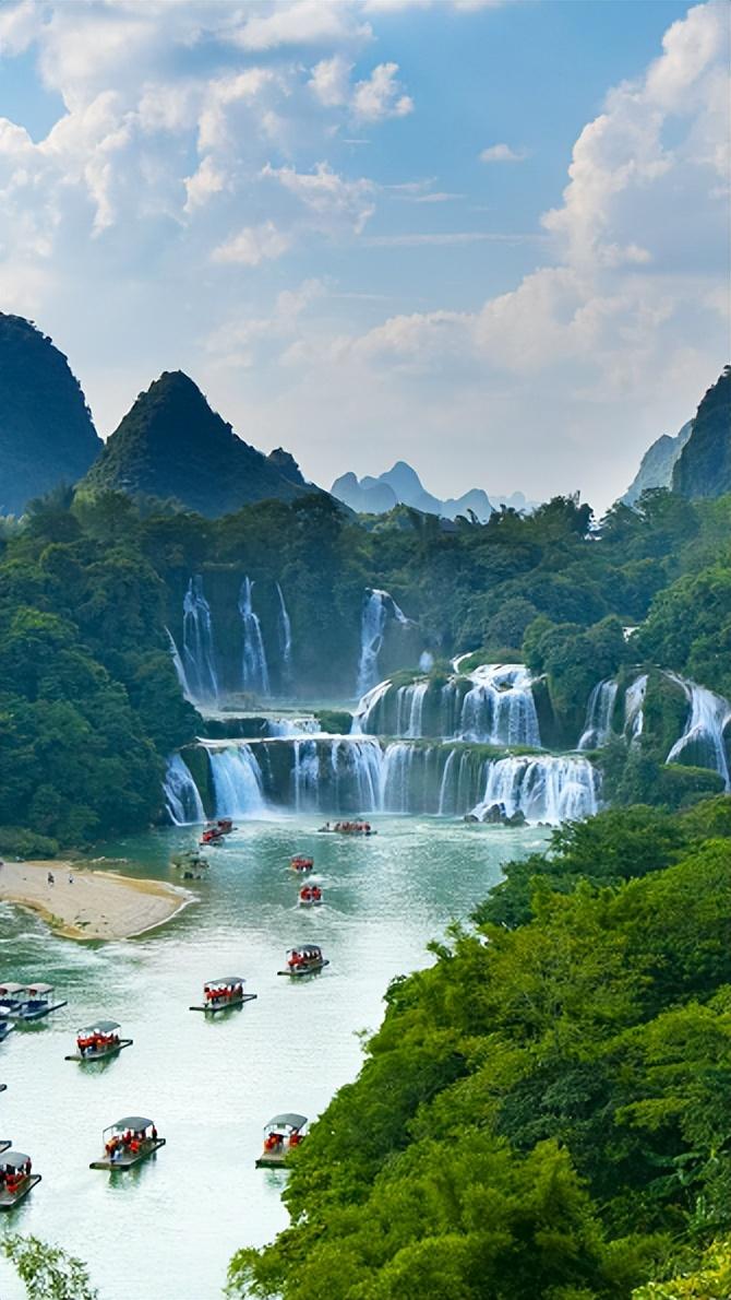 一大波美图带你云游德天跨国瀑布赏夏日美景