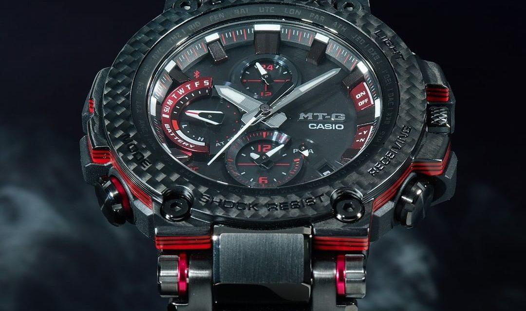 edc101不买applewatch就买碳纤维卡西欧mtg开箱评测