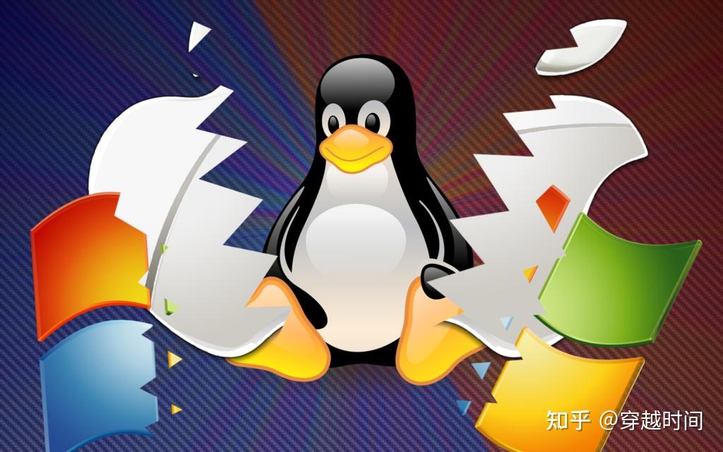 Linux企鹅大战Windows壁纸 - 知乎