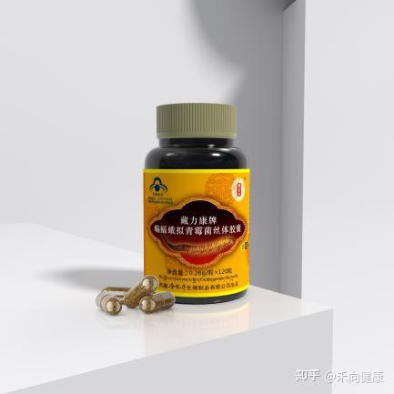 藏力康牌蝙蝠蛾拟青霉菌丝体胶囊100%采用与野生虫草同宗同源的蝙蝠蛾