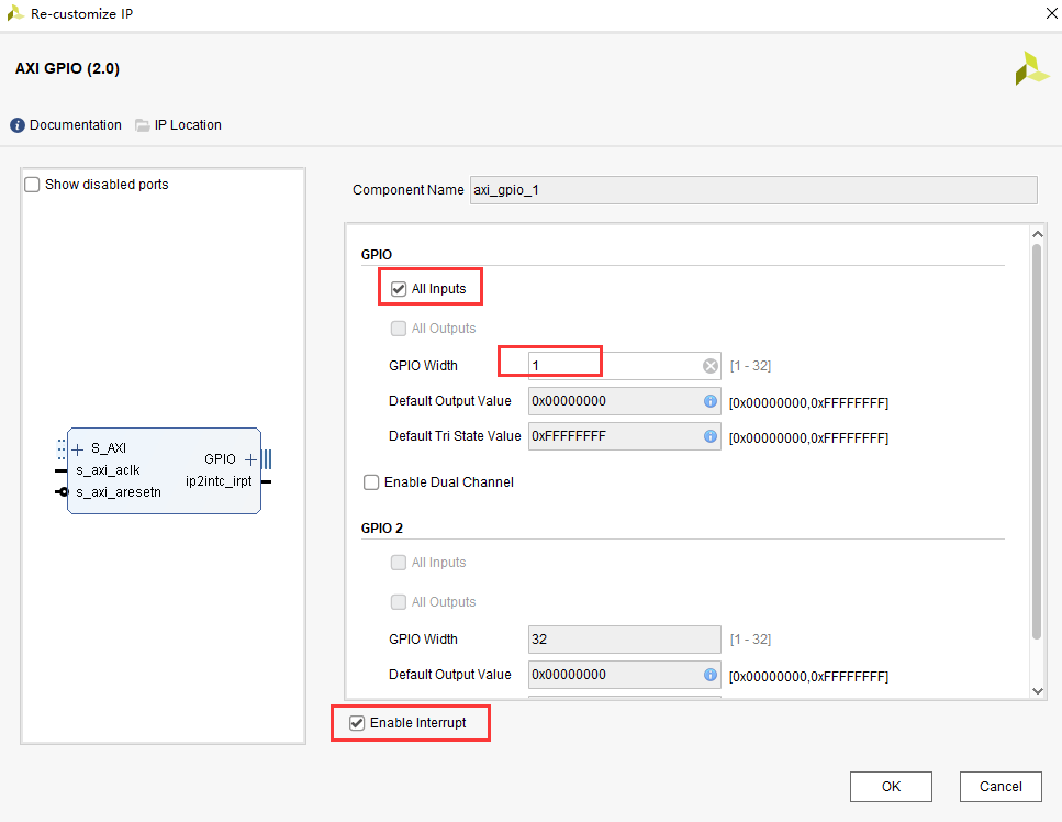 【ZYNQ Ultrascale+ MPSOC FPGA教程】第二十九章PL端AXI GPIO的使用 【ZYNQ Ultrascale+ MPSOC FPGA教程】第二十九章PL端AXI GPIO的使用