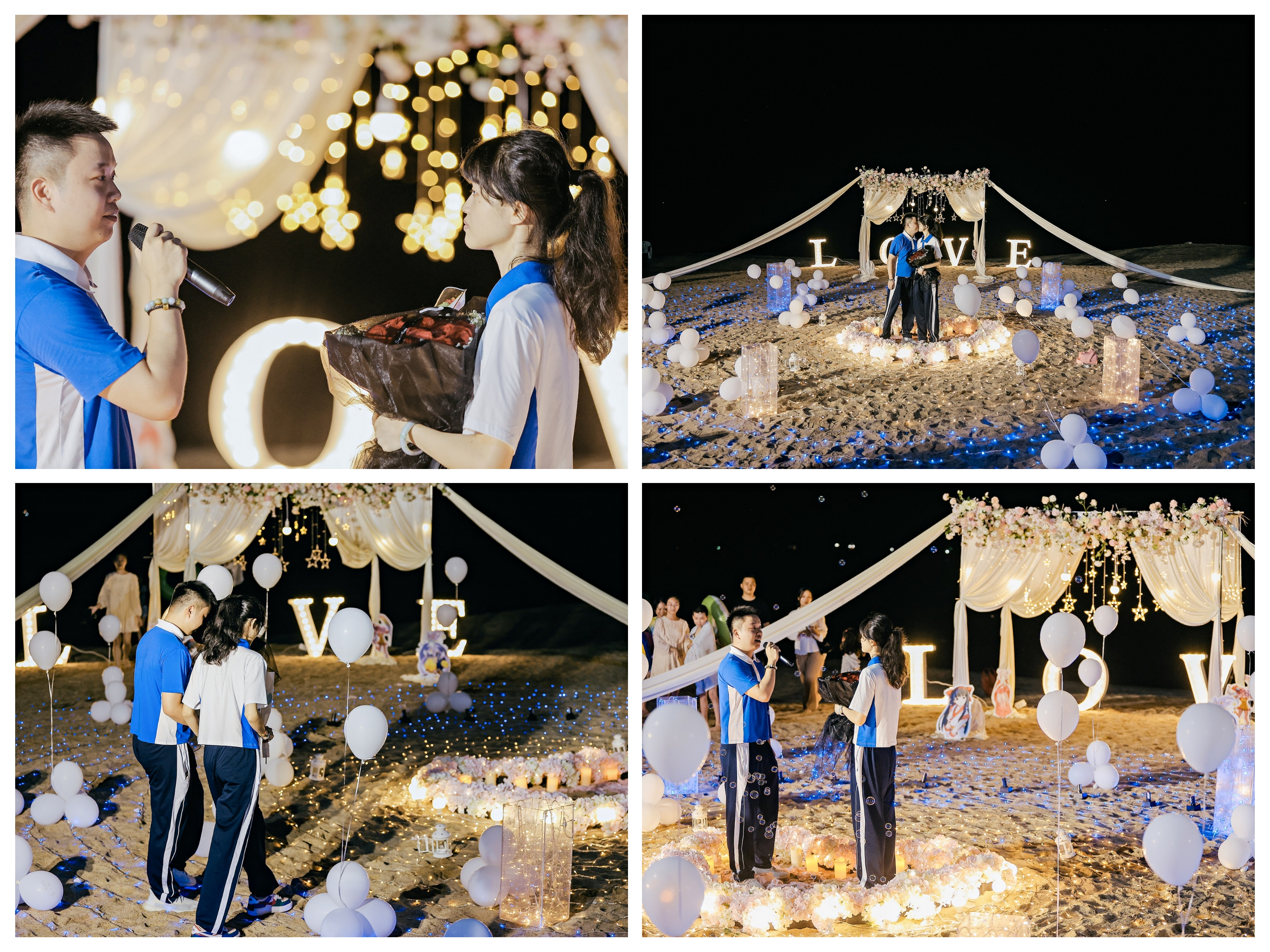 三:高级定制款求婚场地——海边沙滩求婚