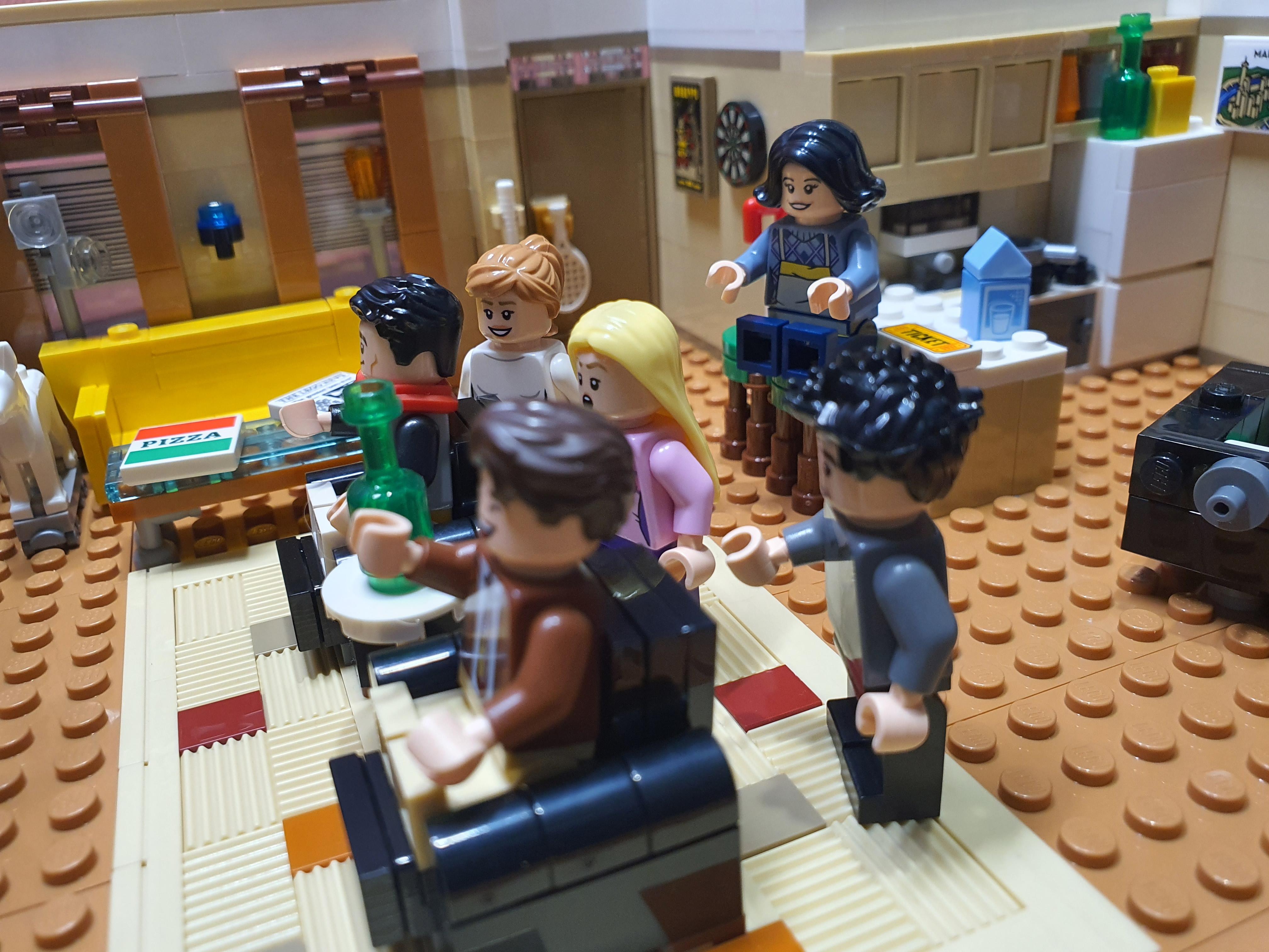 欢天喜地做韭菜friends粉丝必入乐高10292分享