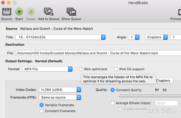handbrake web optimized plex handbrake web optimized plex