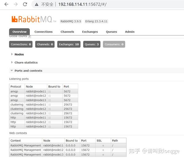 RabbitMQ高可用集群搭建 + flash项目 + celery 知乎