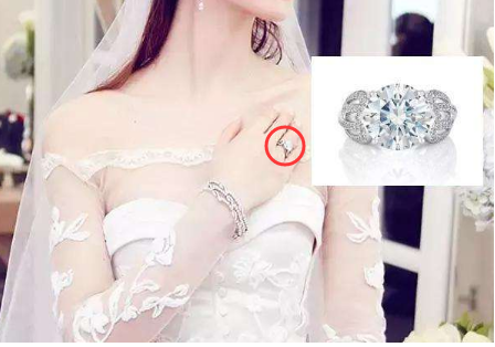 刘诗诗的结婚钻戒5.02克拉