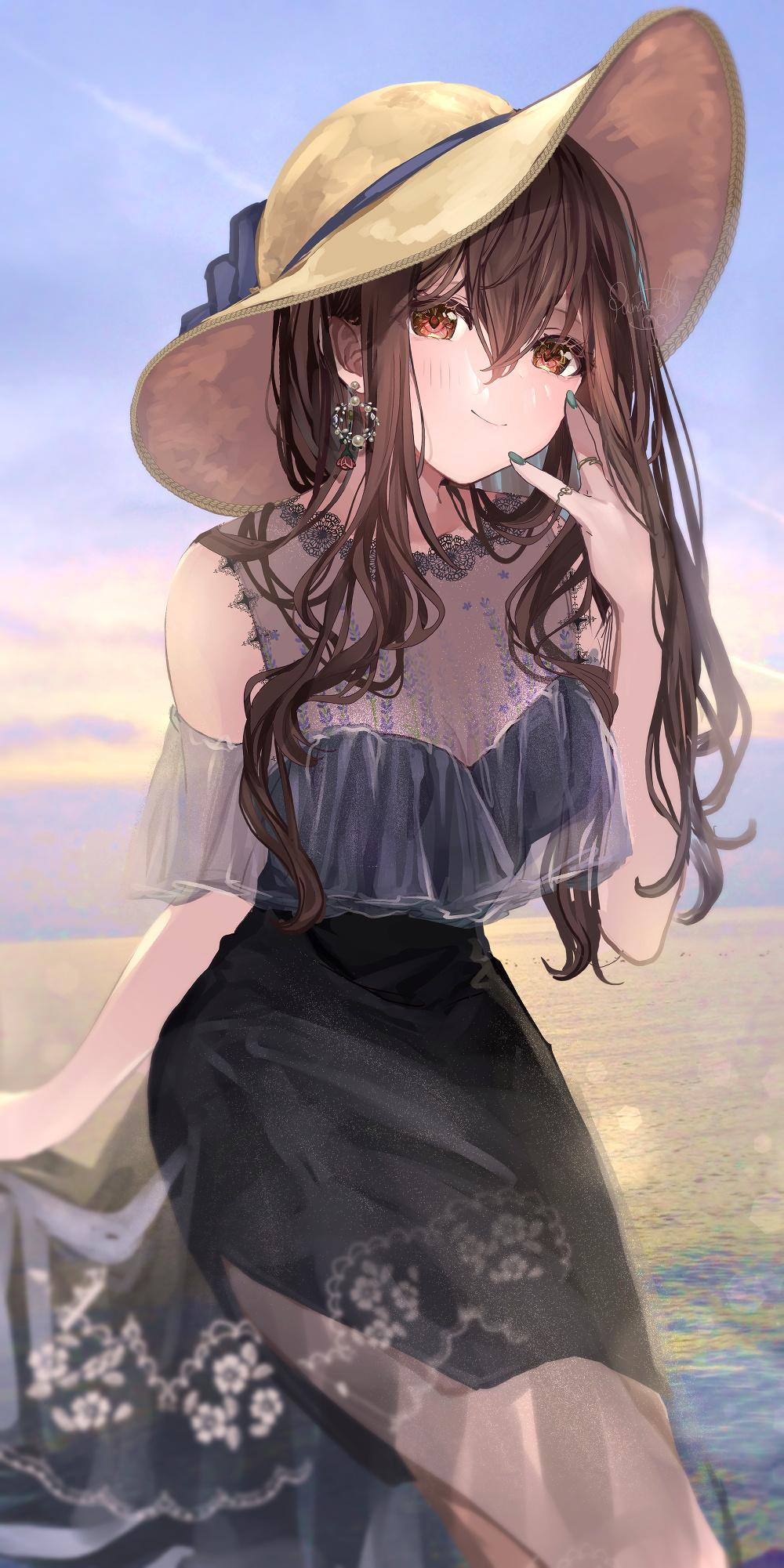 p站画师温柔可爱的女孩子们画师puracotteぷらこ的插画作品推荐