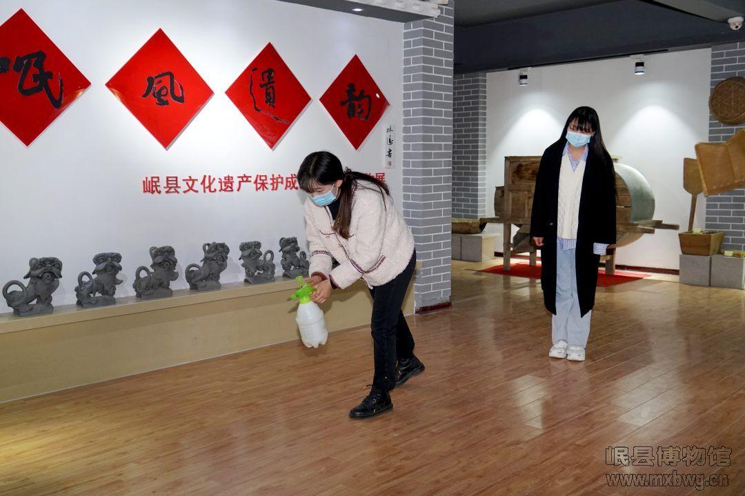 岷县博物馆积极开展疫情防控工作