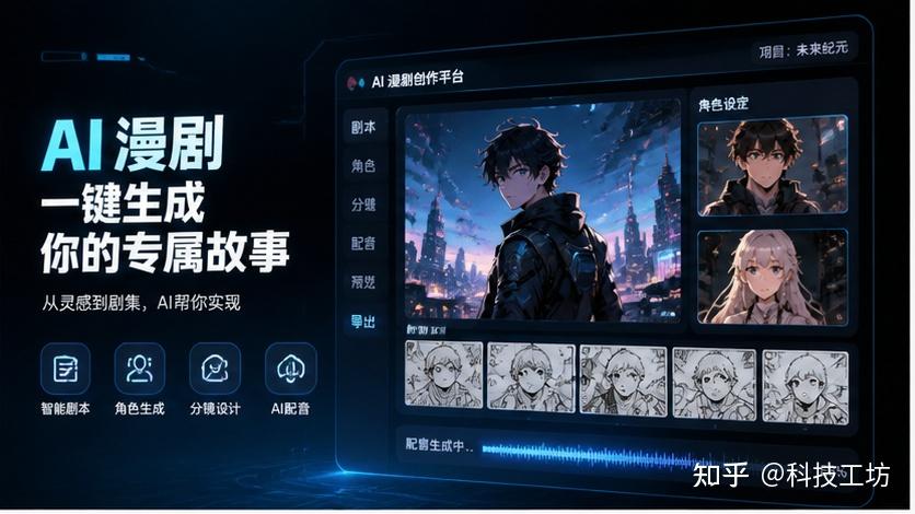 一个人做10集AI漫剧,需要掌握哪些核心工作流?(附免费工具清单) - 知乎