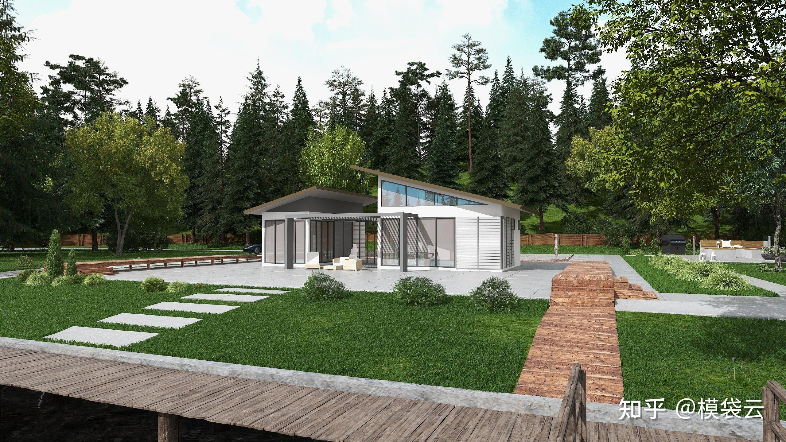 建筑模型渲染作品分享之八