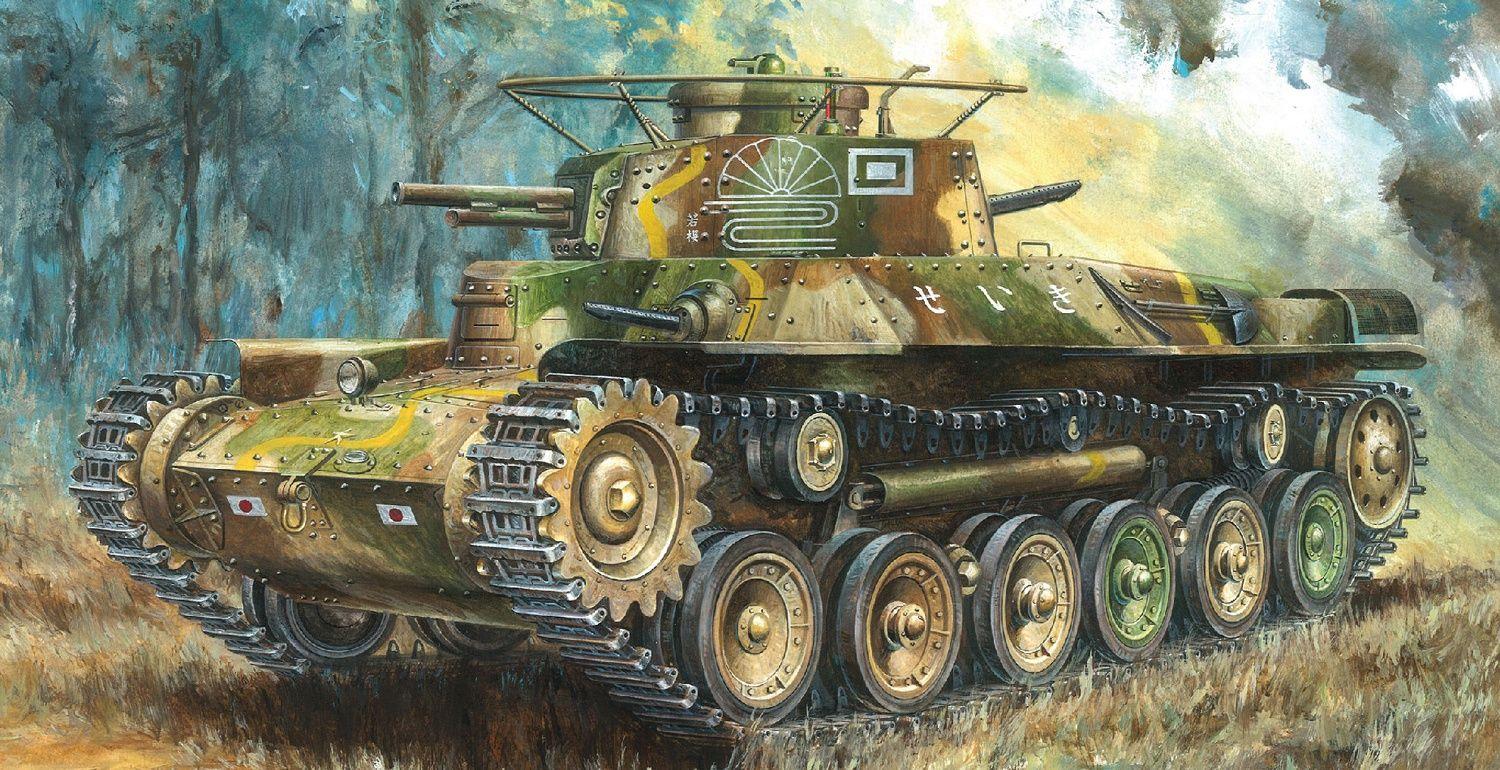二战日军坦克彩绘收录 - 知乎