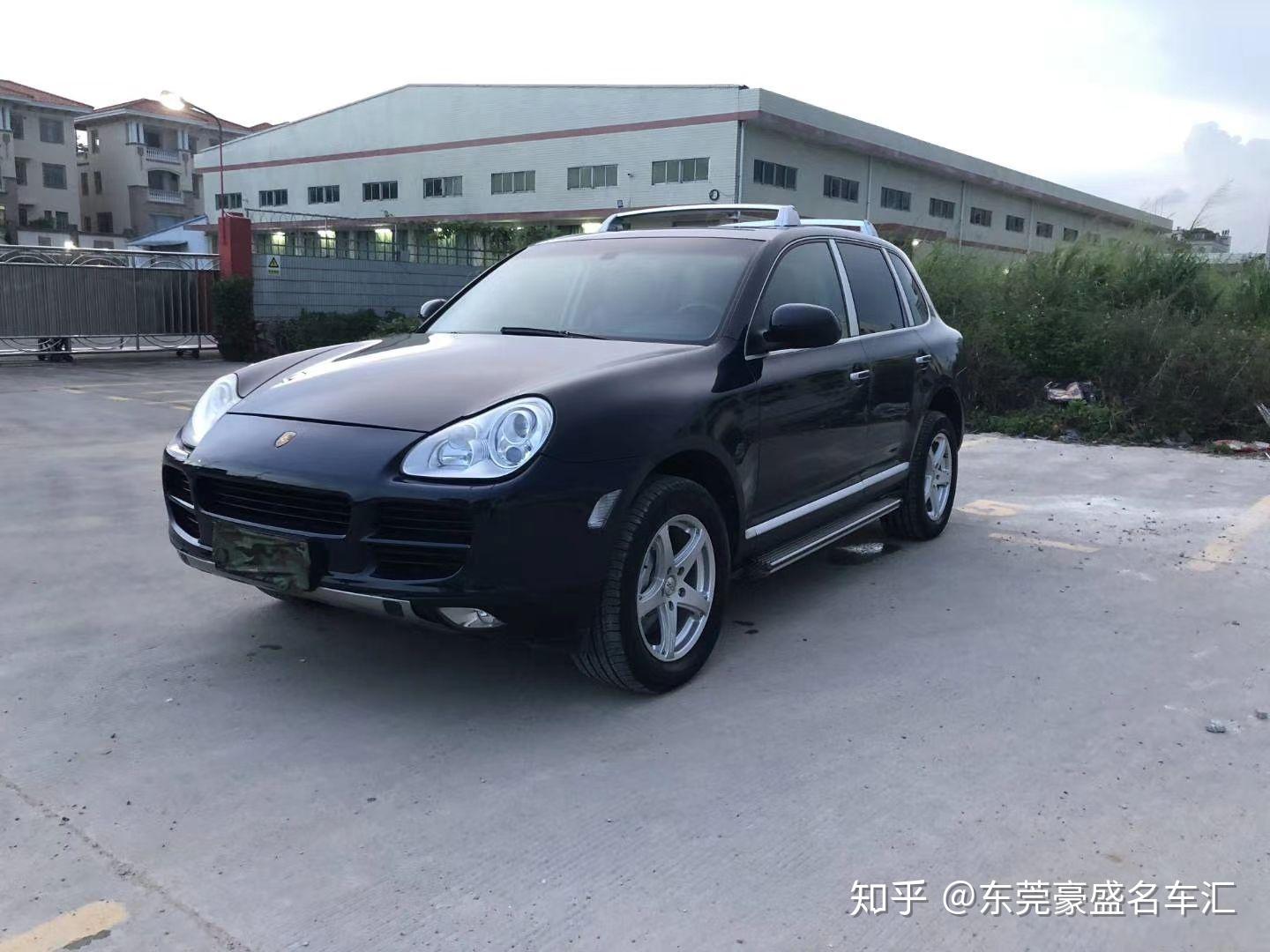 明盘38万07款保时捷卡宴45s精品车况黑蓝外黑内