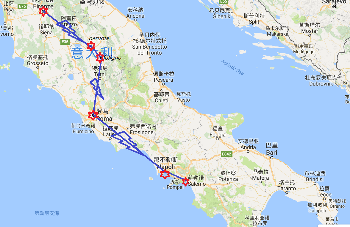 在意大利留学走走看看的shu佩鲁贾perugia