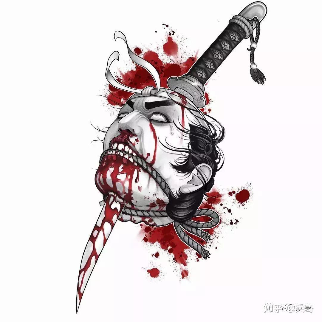 日式经典元素中的生首纹身为什么那么多人都喜欢