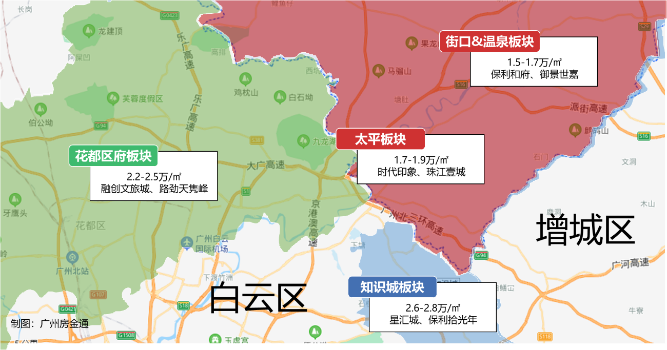 从化位于广州北端,南邻白云,黄埔,东临增城,西邻花都;从地理位置看有