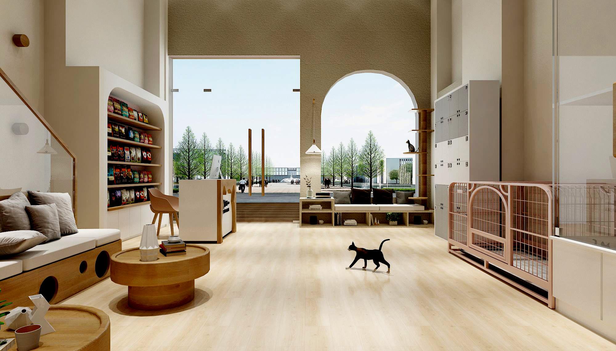归本主义设计作品-重庆余昆漫猫咖啡厅设计案例|空间|室内设计|jeep吉普赛情人 - 原创作品 - 站酷 (ZCOOL)