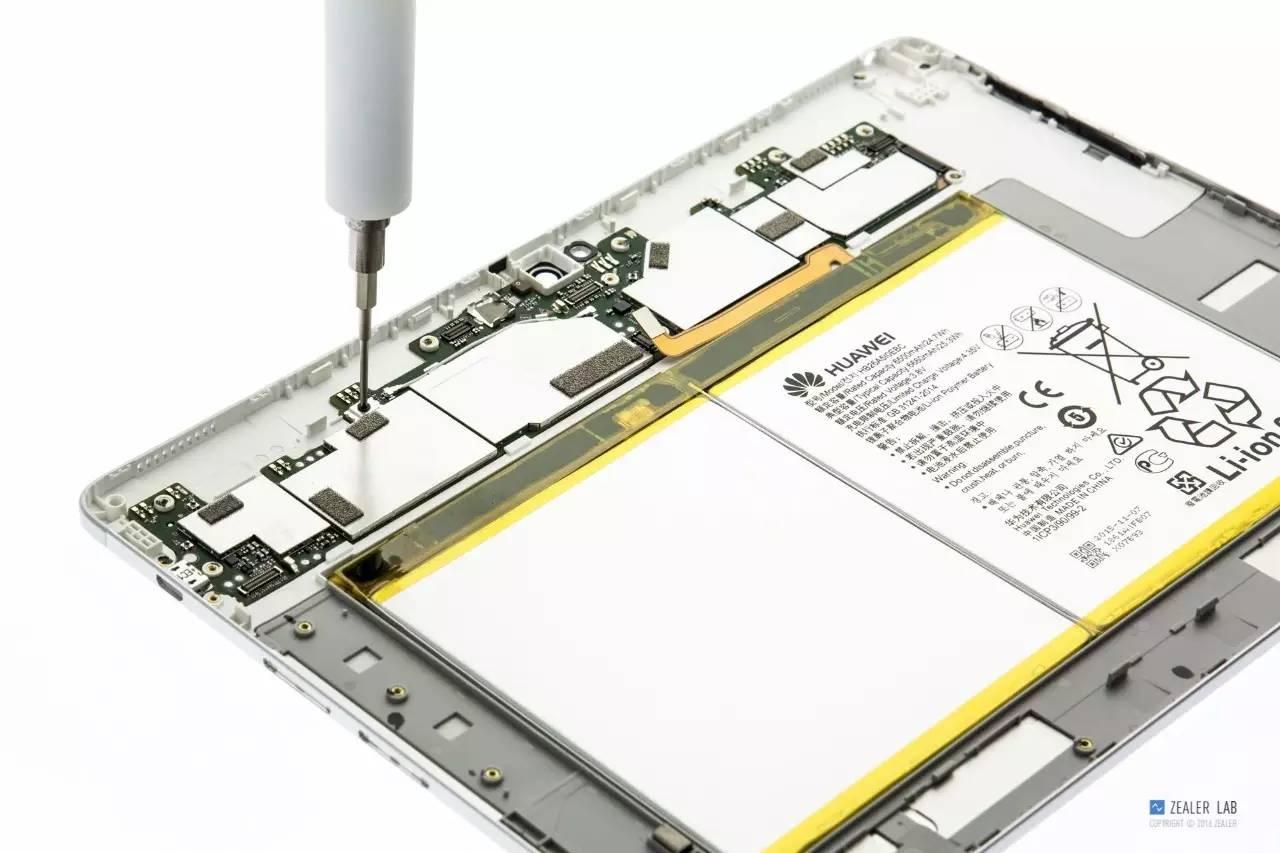 拆解华为mediapadm2100平板电脑