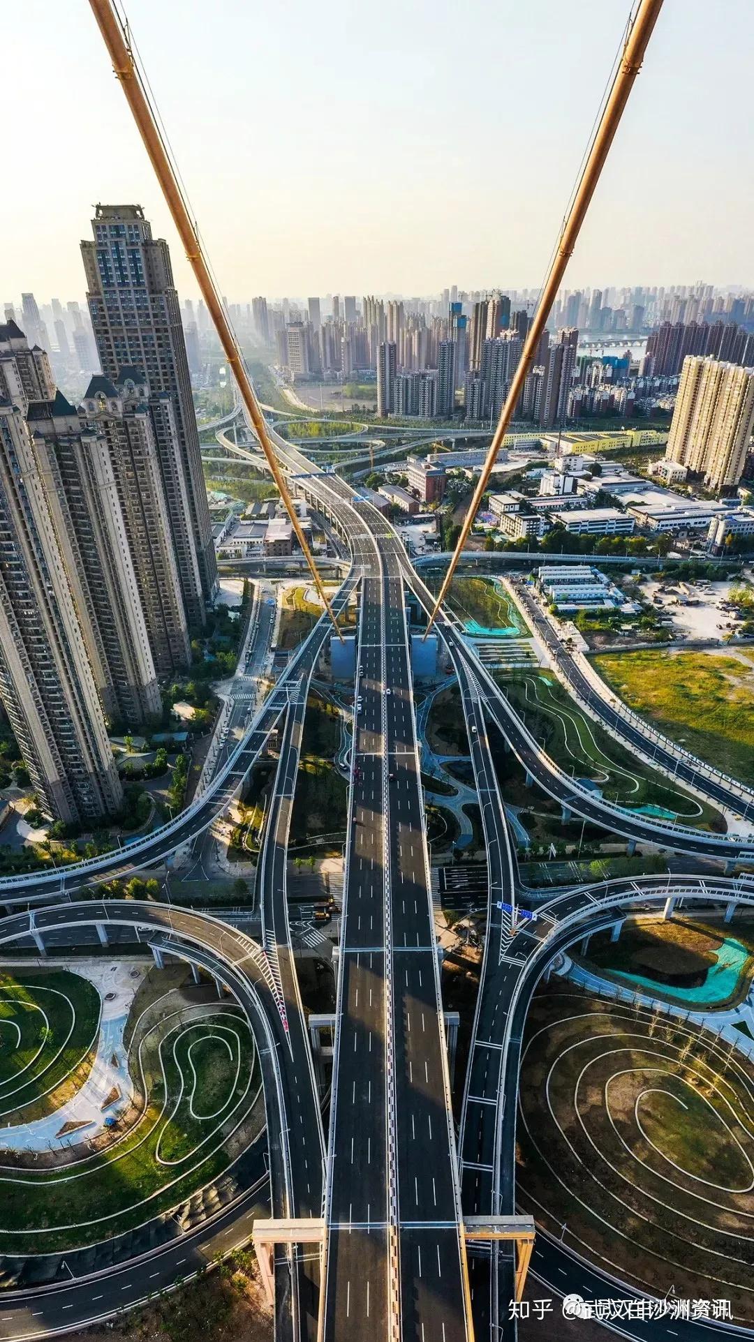 新二环白沙洲杨泗港长江大桥创世界第一改写武汉二环线