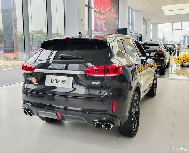 2021款长城weyvv6实车进店车长4625mm配20t四驱陡坡缓降