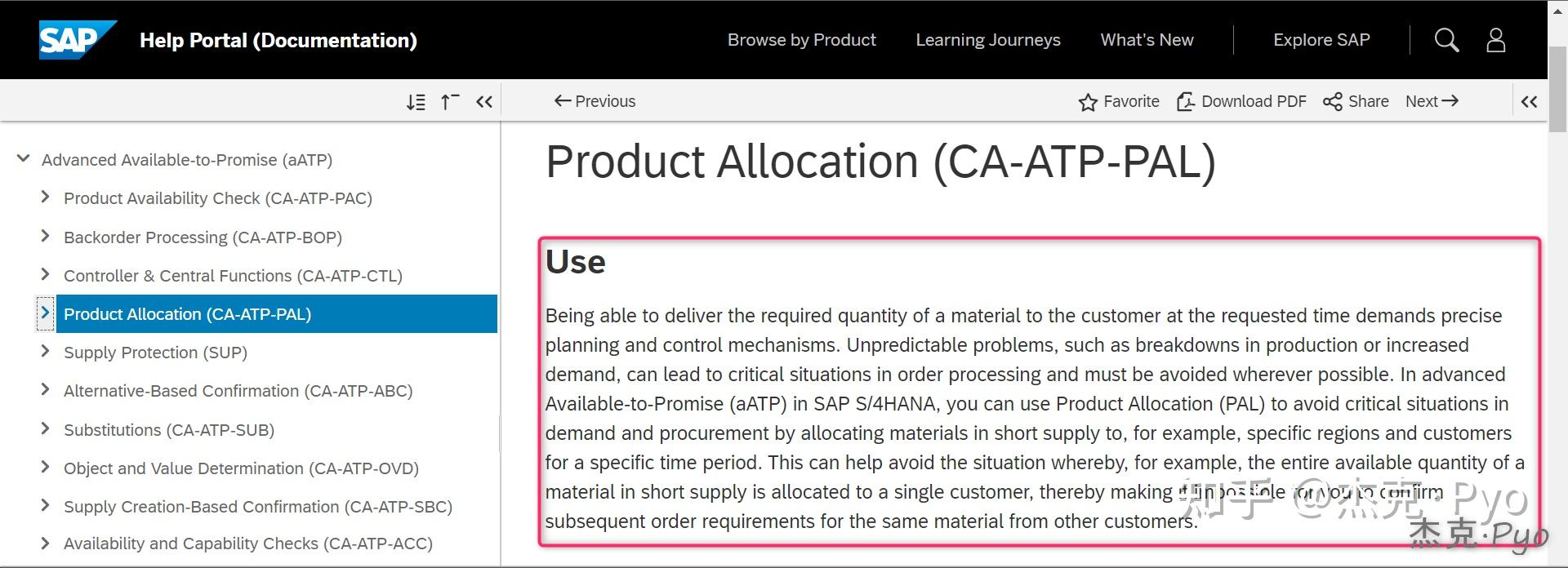 SAP S/4 HANA SD-PP，高级可承诺量（aATP）- 产品分配（PAL） - 知乎