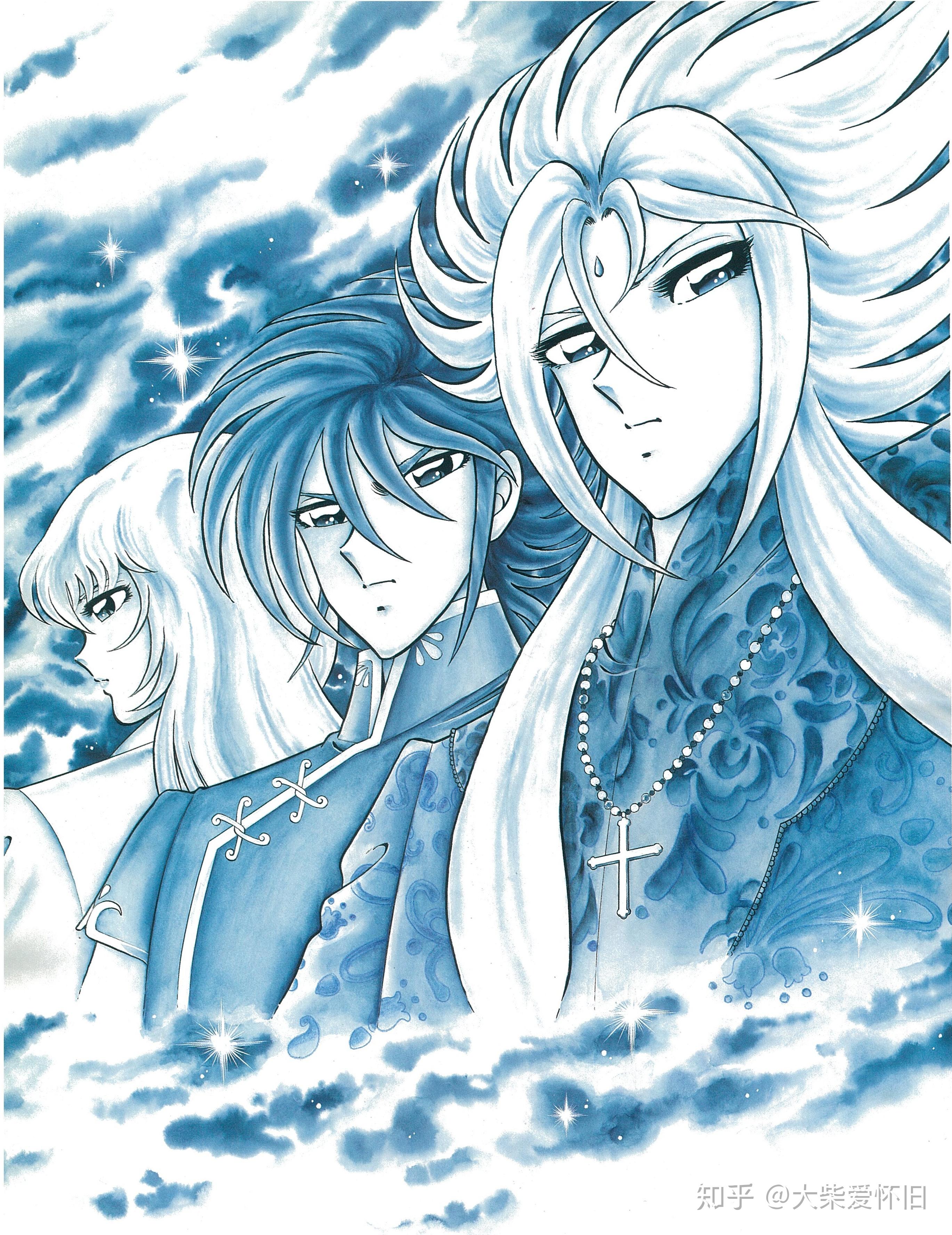 微分享车田正美钢铁神兵btx原画分享