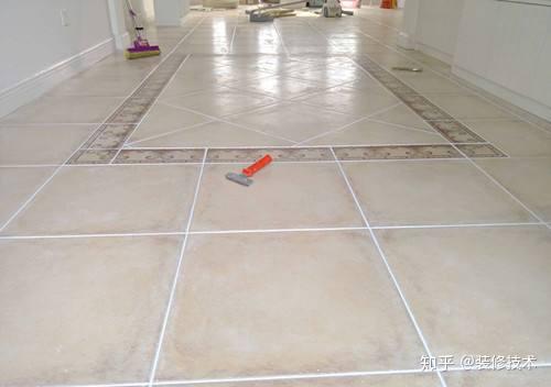 地面瓷砖的铺贴方法和技巧