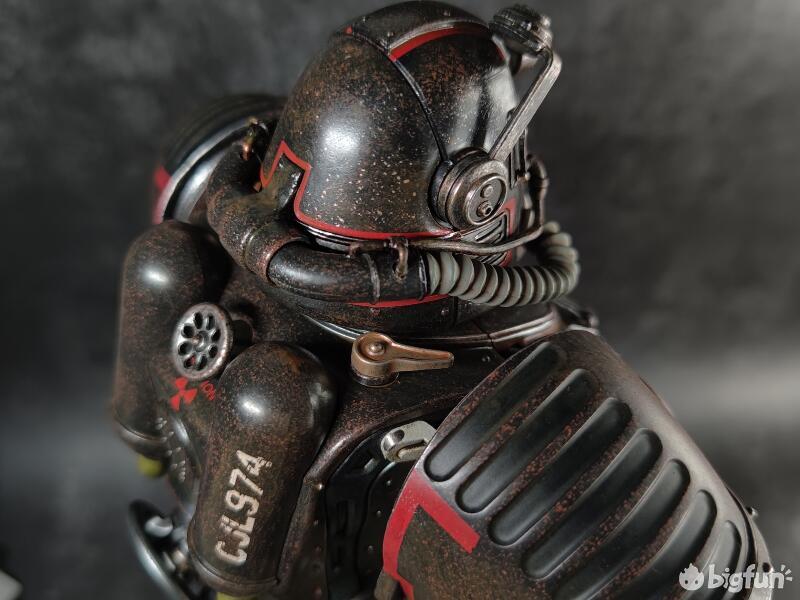 玩具评测threezero辐射4t51黑鸟动力甲