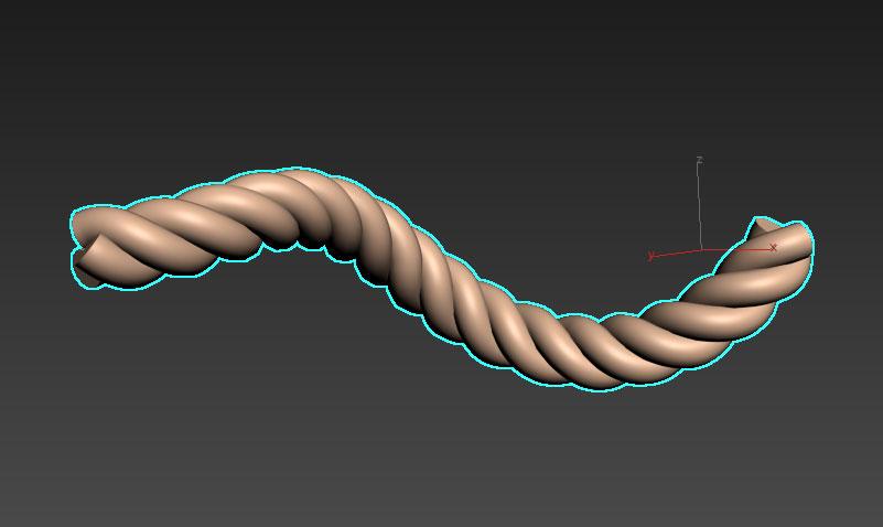 沐风老师3dmax绳子建模教程