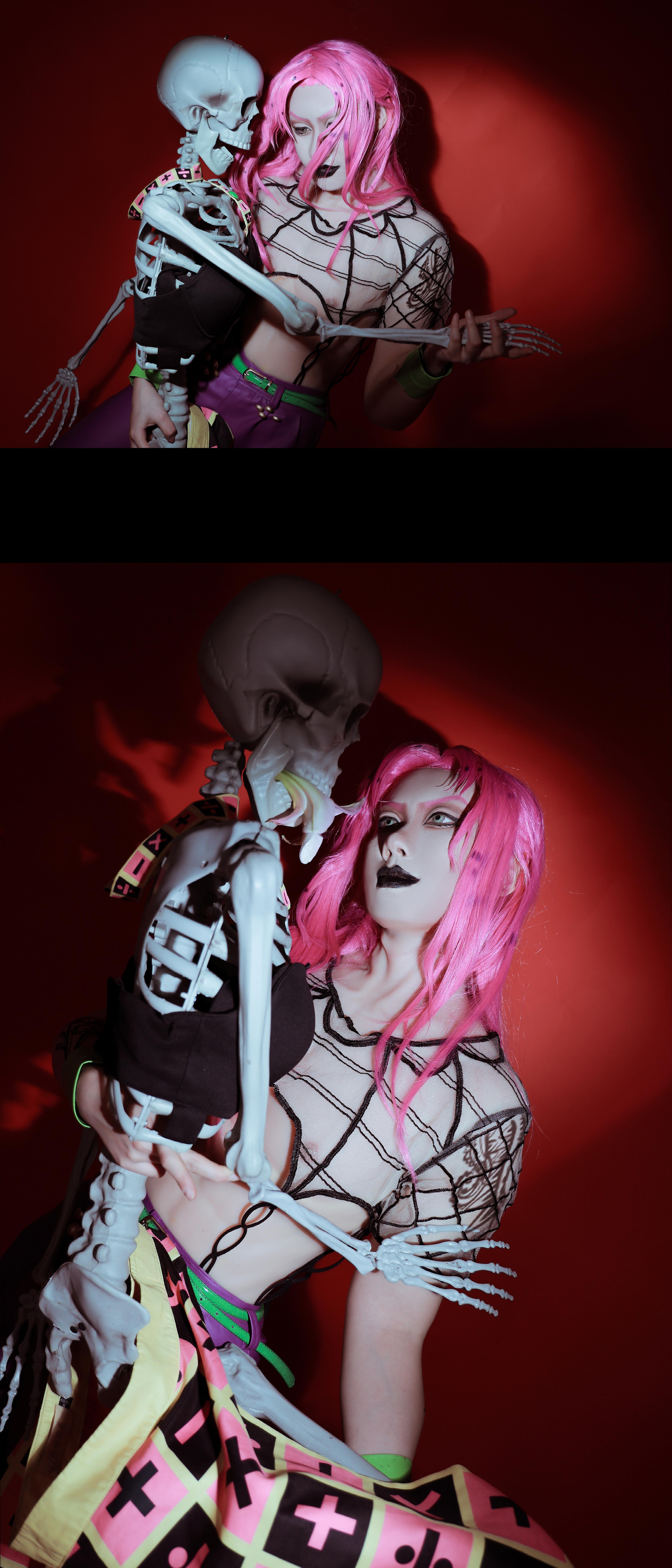 jojo的奇妙冒险黄金之风迪亚波罗cosplay