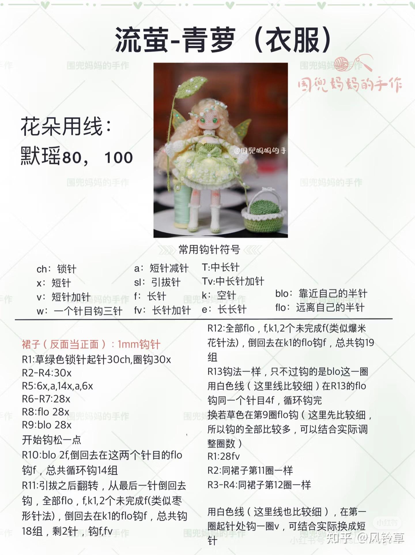 钩织图解（存图） - 知乎