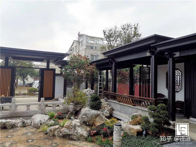 新作常熟金枫花园新中式庭院