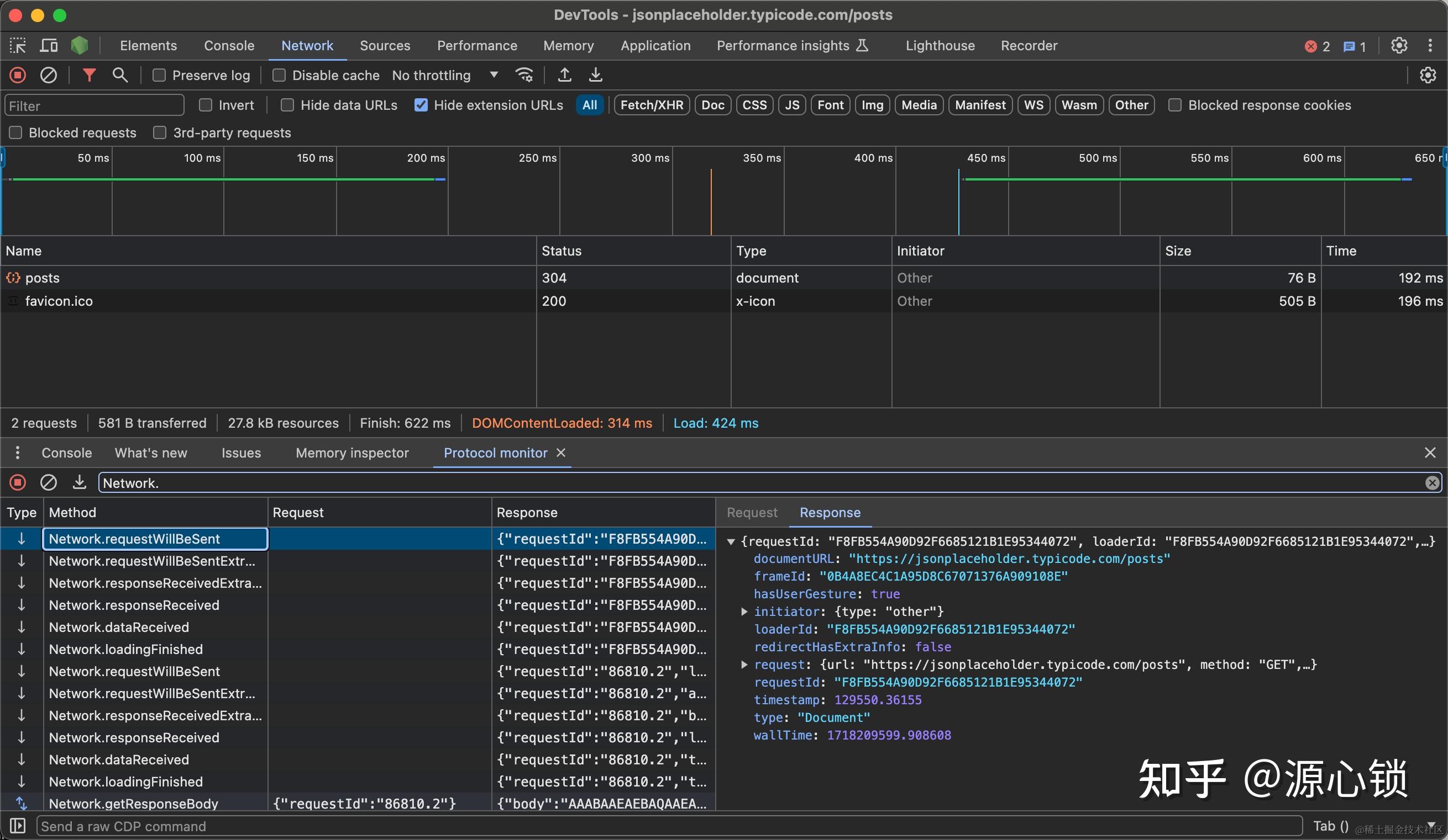 CDP篇: 用 Chrome devtools 的 network 标签页调试 node 请求 - 知乎