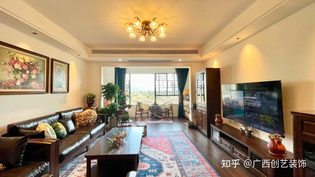 140㎡美式复古风,永不落幕的美学经典! - 知乎
