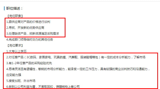 跨境电商采购员?