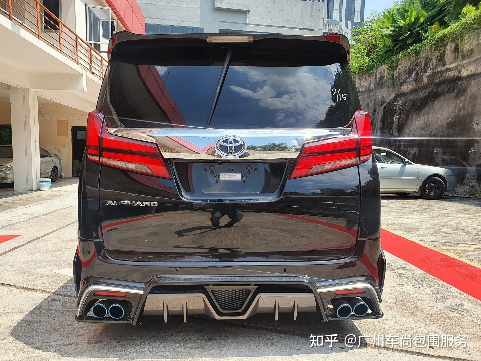 丰田埃尔法30系改装rojam大包围套件