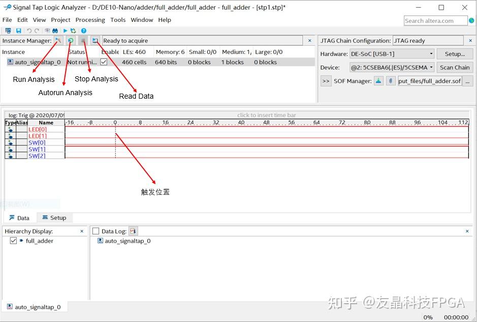 Signal Tap Logic Analyzer使用讲解 知乎