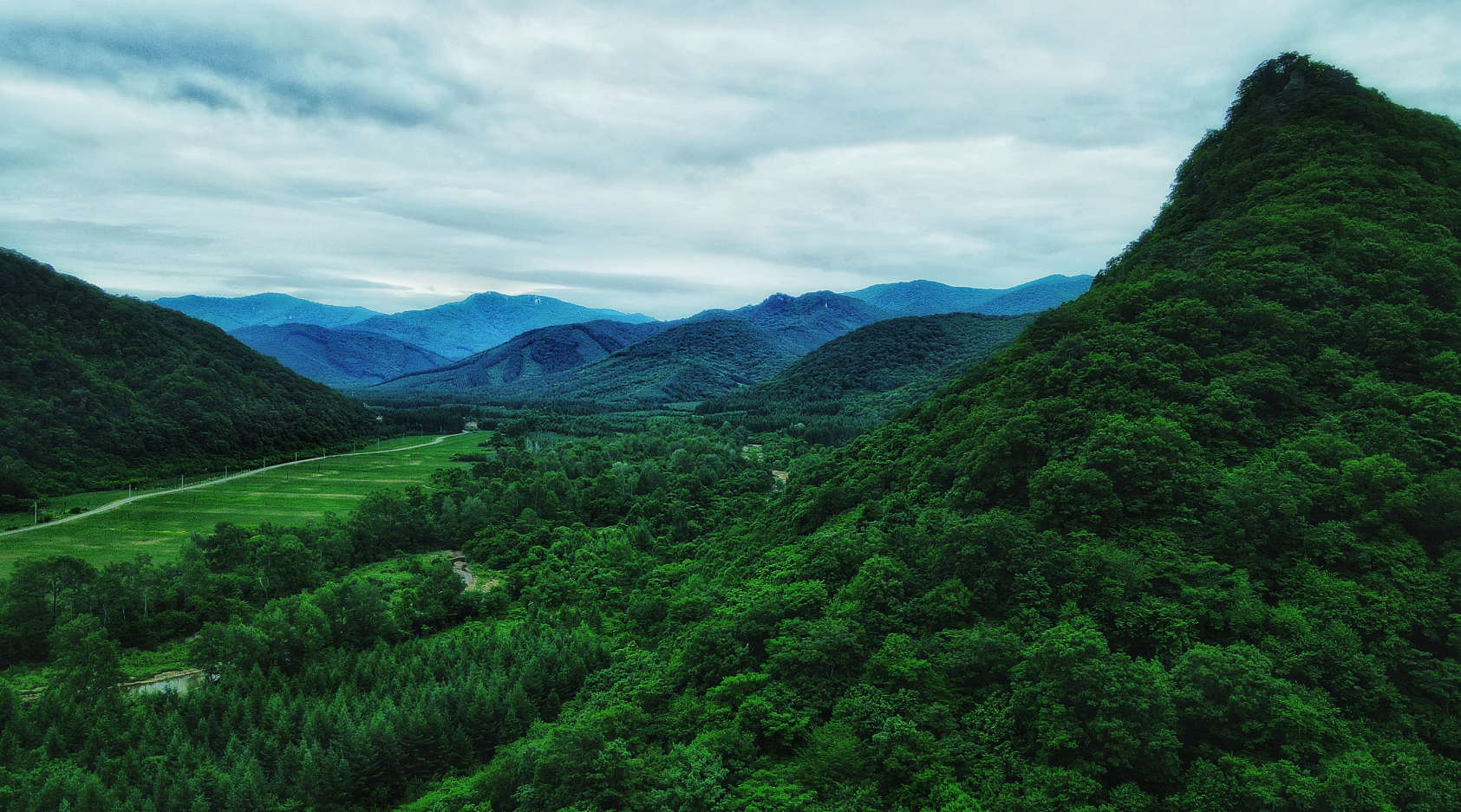 山东长白山脉图片