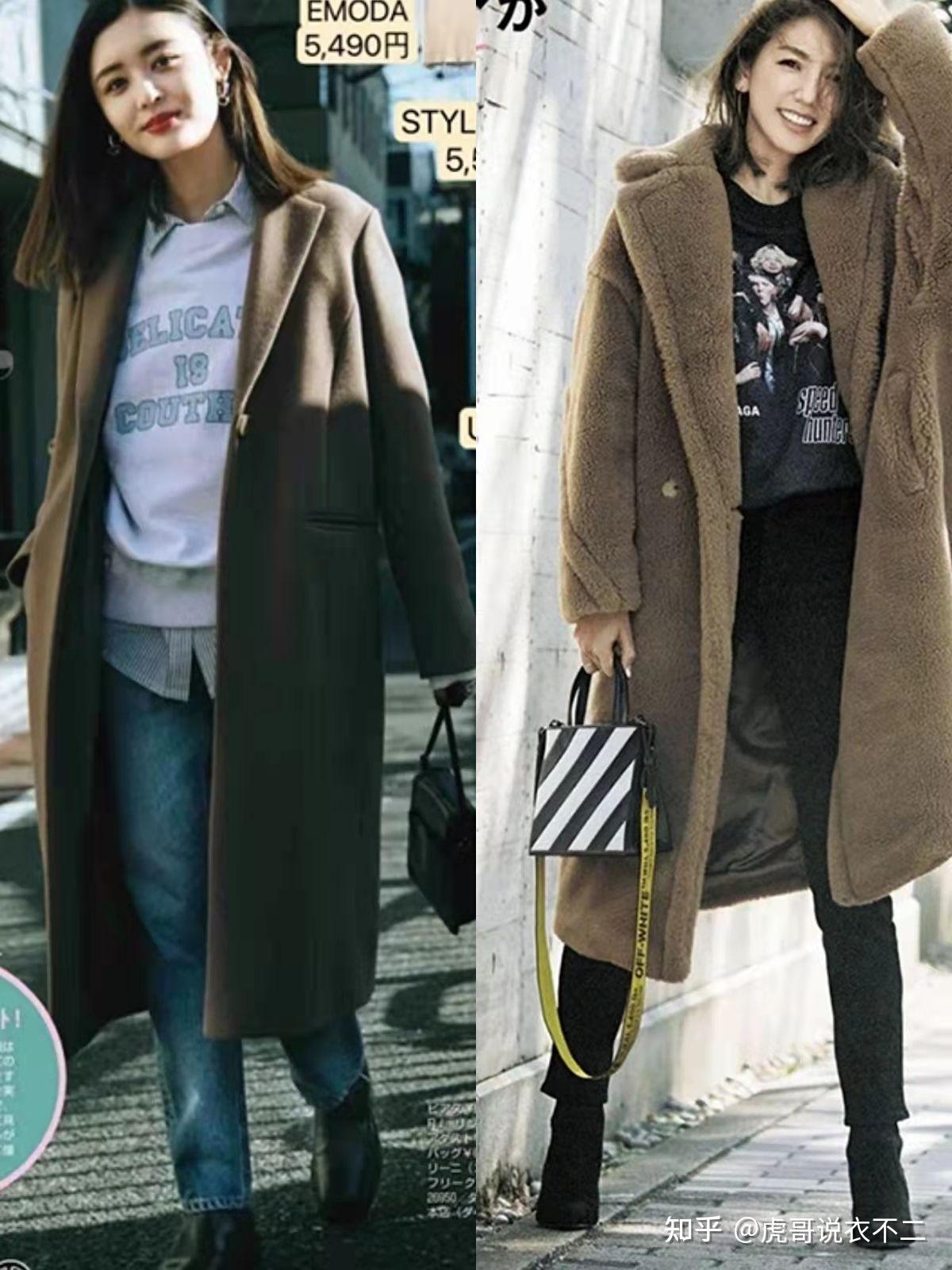 大衣卫衣等于年后最流行的混搭组合照着穿保管又暖又美