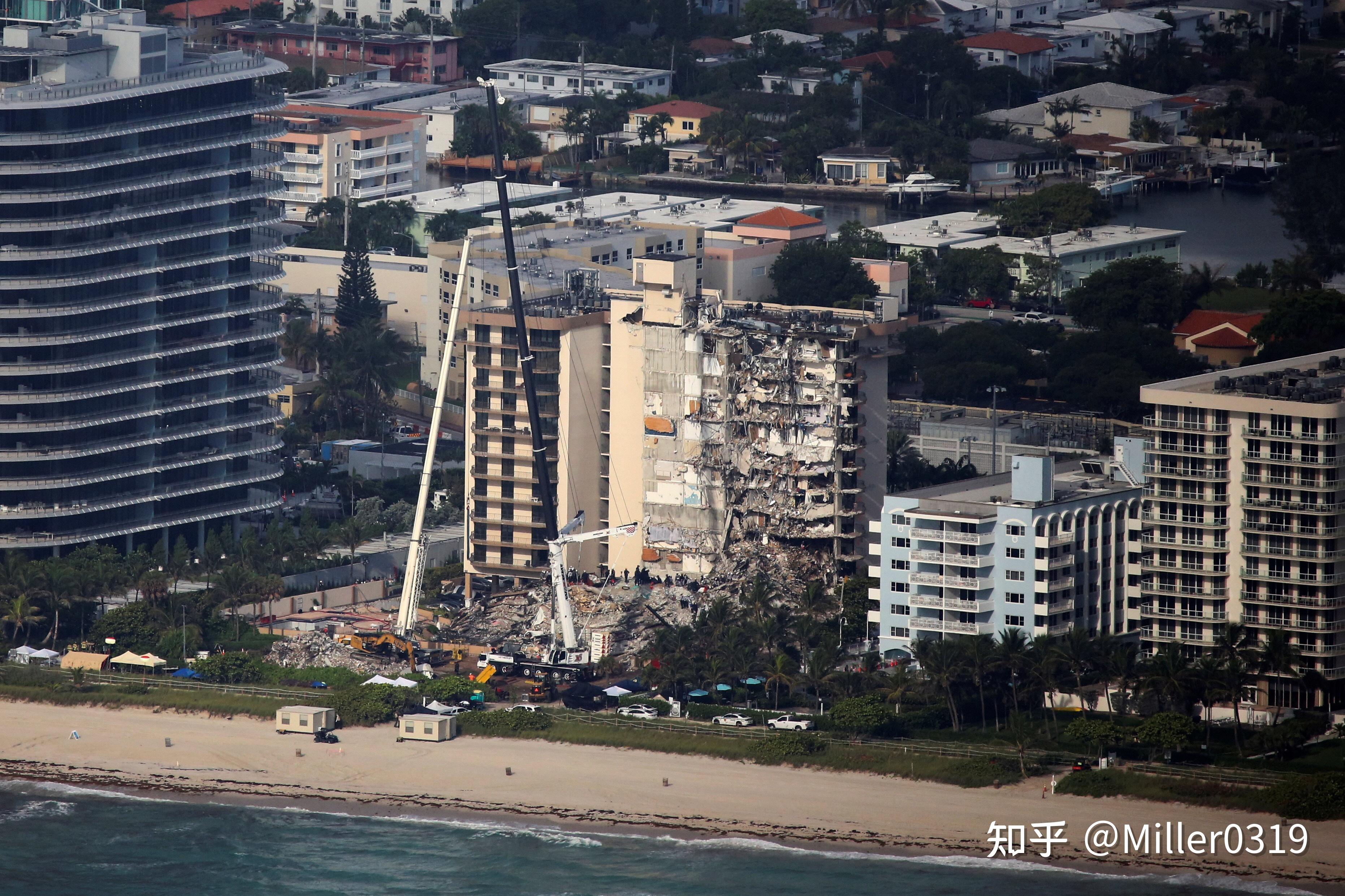 美国佛州公寓坍塌事故停止搜救54人死亡仍有86人失踪对此你怎么看