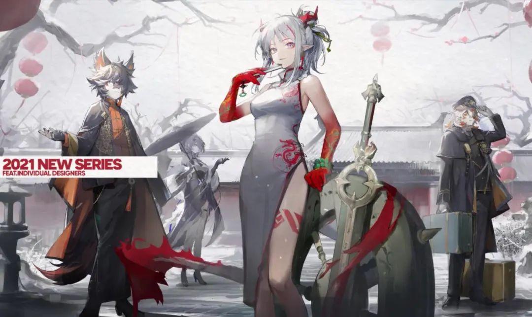 明日方舟夕和嵯峨登场年还有旗袍皮肤这立绘这腿太美